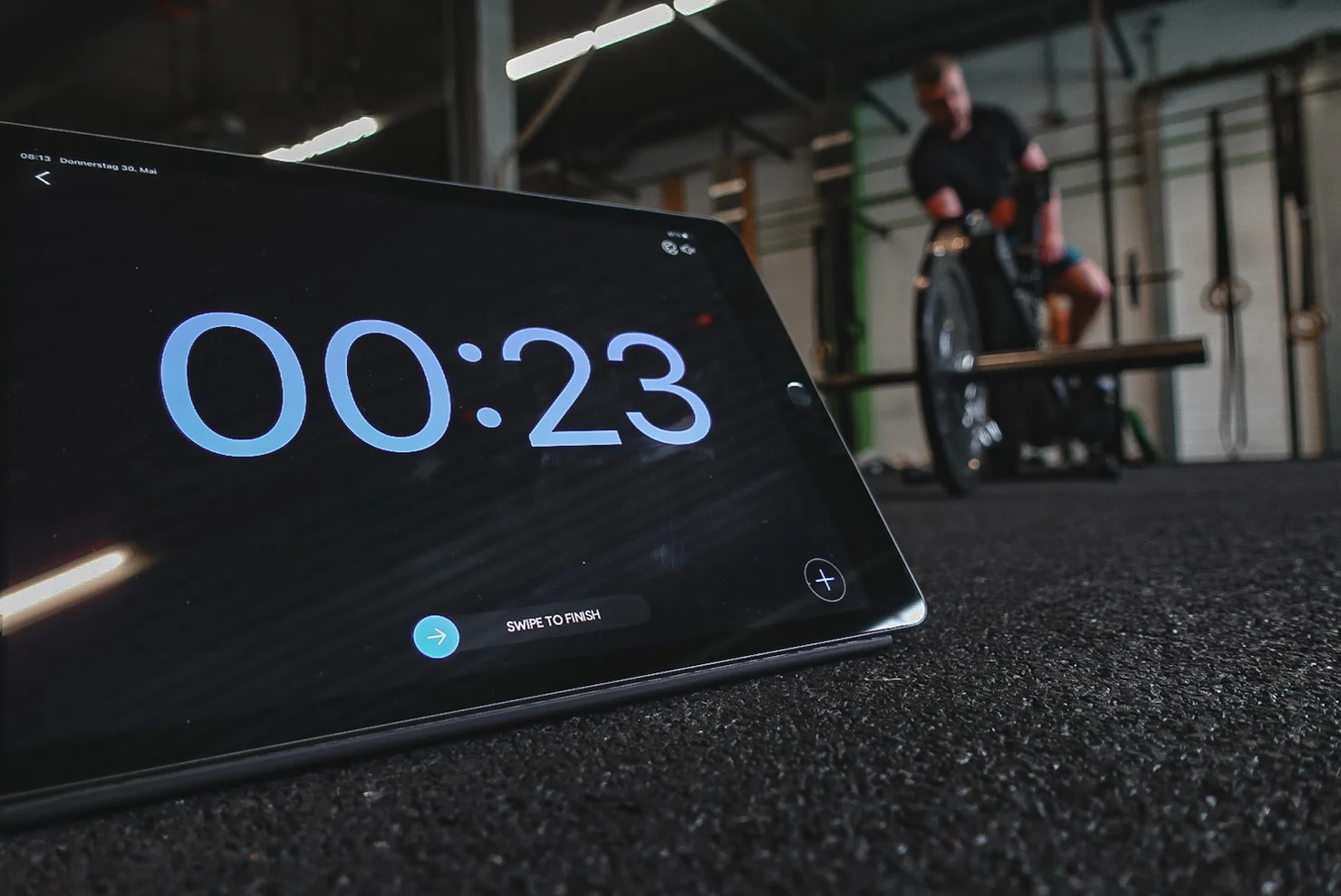 SmartWOD Workout-Timer beim CrossFit