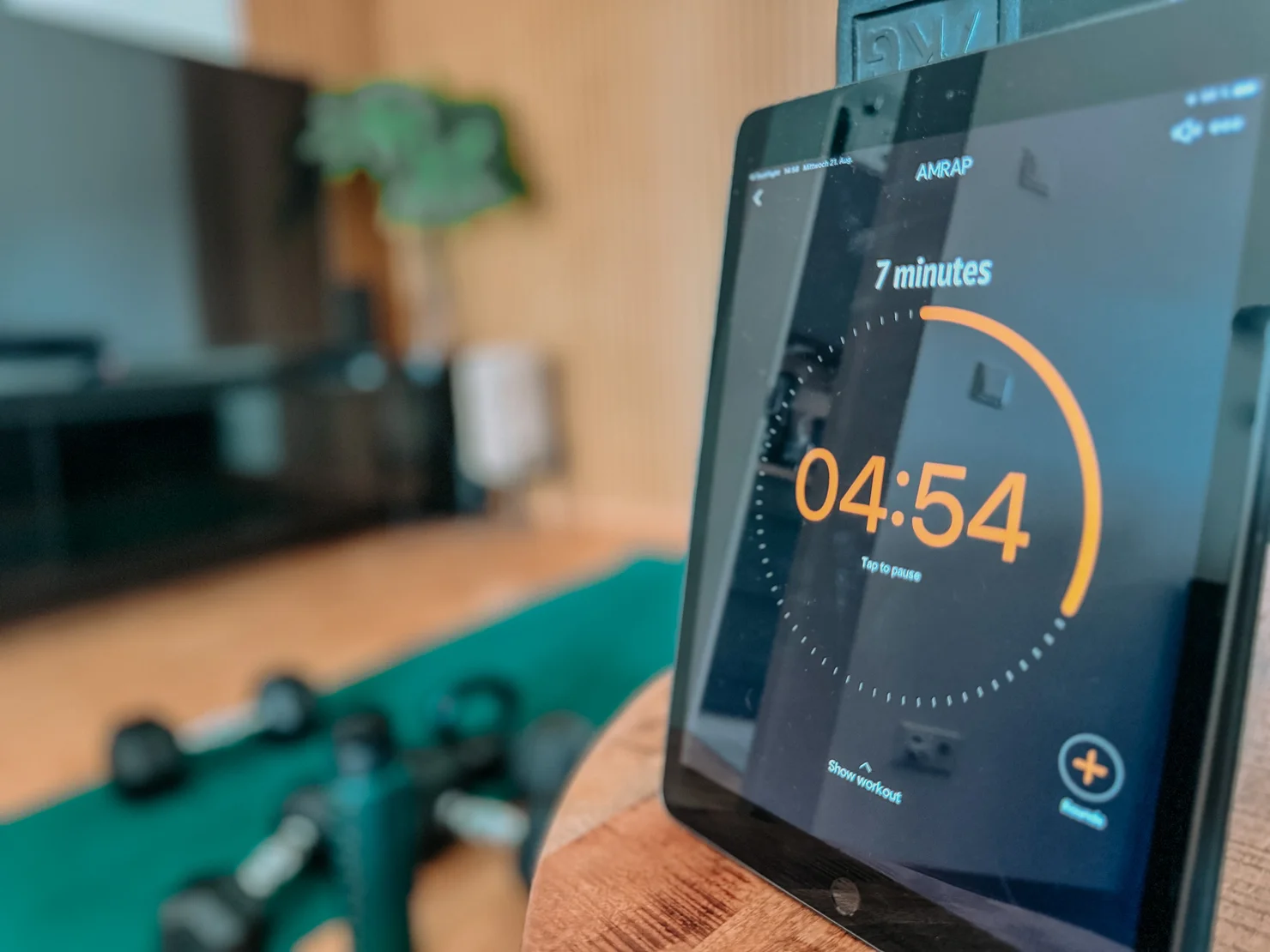 Workout-Timer für AMRAP
